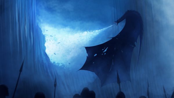 A Song of Ice and Fire,Game of Thrones,3840x2180 px,drage,TV,TV-serier