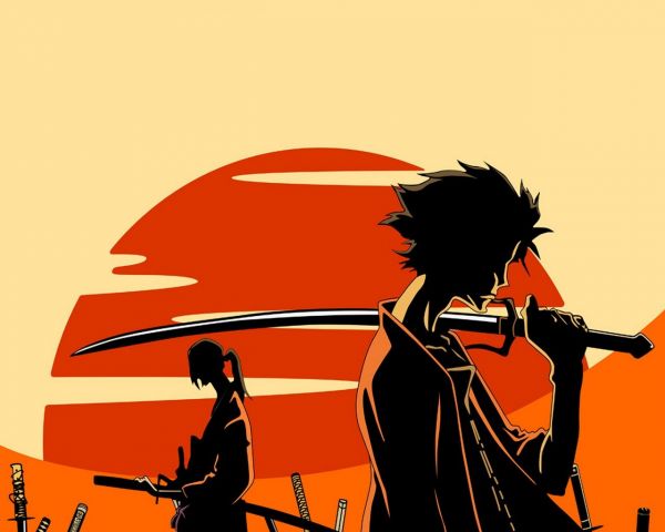 Illustration,Anime,Karikatur,Samurai Champloo,Mugen,Person