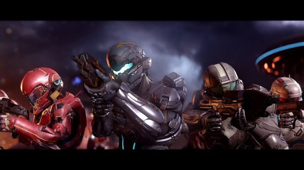 Halo,ruimteschip,Halo 5 Guardians,Ijzeren man,machine,comics