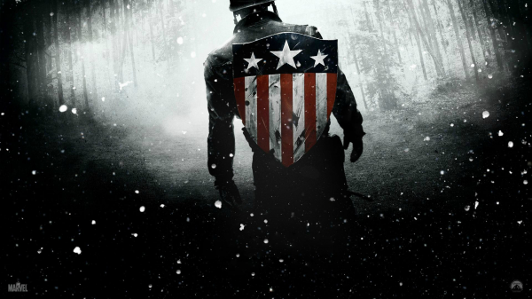 Kapitán Amerika,Captain America The First Avenger,screenshot,Monochrome,Pomstitelia,tma