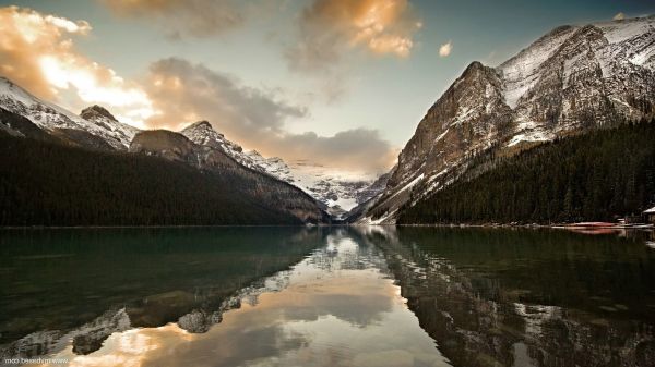 Canada,Hồ,Hồ Louise,tuyết,1920x1080 px,núi