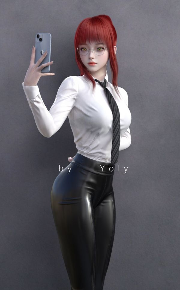 Yoly,Fan Art,Cosplay,Daz,Daz 3D,Schülerin