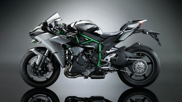 Kawasaki,superbike,Kawasaki Ninja H2R,αντανάκλαση,μοτοσυκλέτα