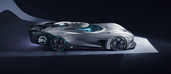 auto,veicolo,futuristico,auto Jaguar,Jaguar Vision GT SV,Behance