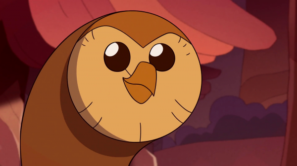 The Owl House,owl,beak,Hooty,cartoon,blurry background