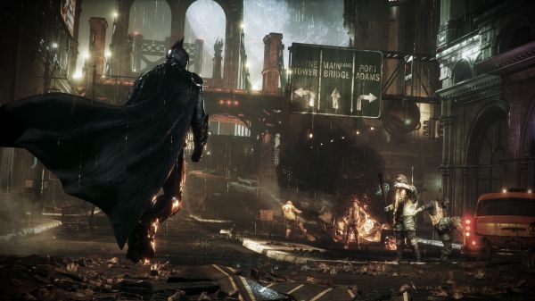 3840x2160 px,แบทแมน,Batman Arkham Knight,Gotham City,วีดีโอเกมส์