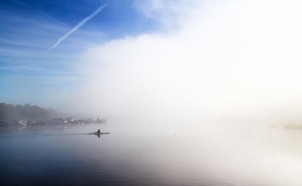 日光,風景,海,湖,水,空