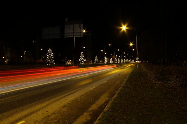 notte,sera,crepuscolo,strada luce,buio,strada