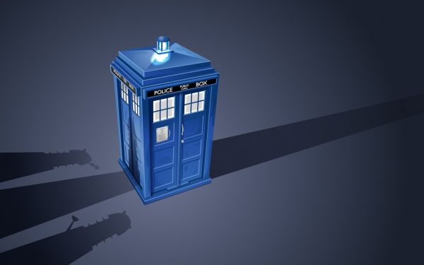 Doctor Who, TARDIS, μάρκα, φωτισμός, μπλε, ενέργεια