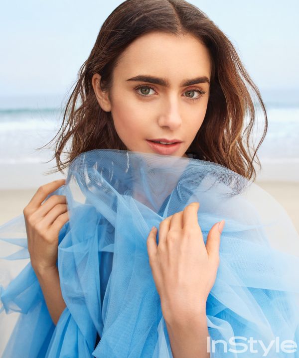 Lily Collins,nők,színésznő,modell,barna,mélységélesség