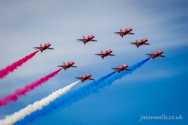 himmel,blå,rød,England,hvit,farge