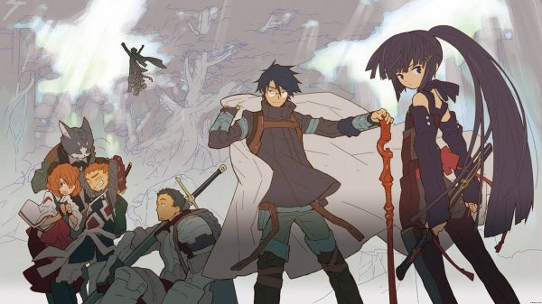 ilustrare,anime,Log Horizon,Akatsuki Log Horizon,mangaka,fan al artei