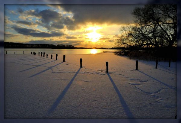 solnedgång,Sol,snö,Danmark,Nikon,glöd