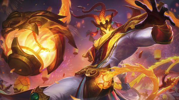 Lunar New Year League of Legends,Dragon Lantern League of Legends,Thresh League Of Legends,jocuri video,GZG,4k