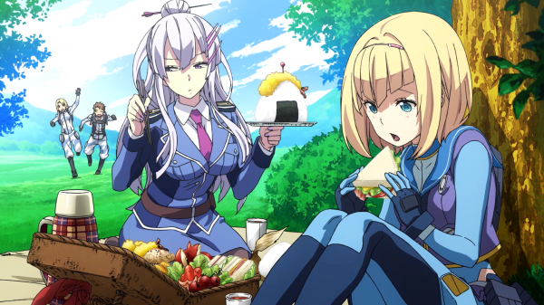 illustration,anime,anime girls,cartoon,Heavy Object,Milinda Brantini