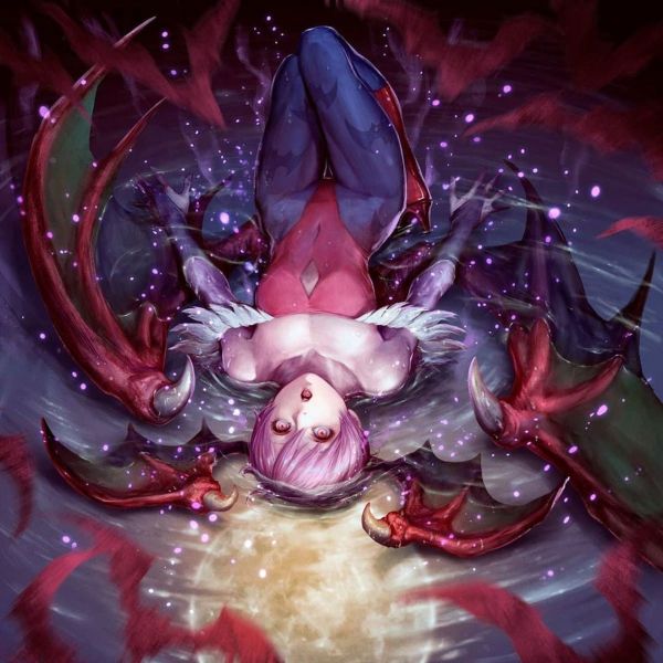 Darkstalkers, coulissen, succubus, vampieren, gympak, Lilith Aensland Darkstalkers