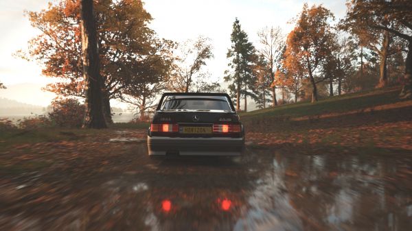 voiture,Game CG,Forza Horizon 4,Mercedes 190E 2 5 16