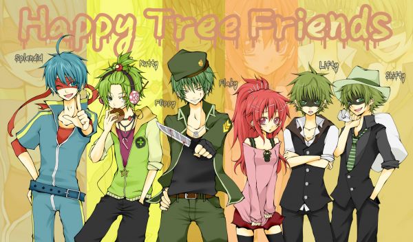 happy tree friends,anime