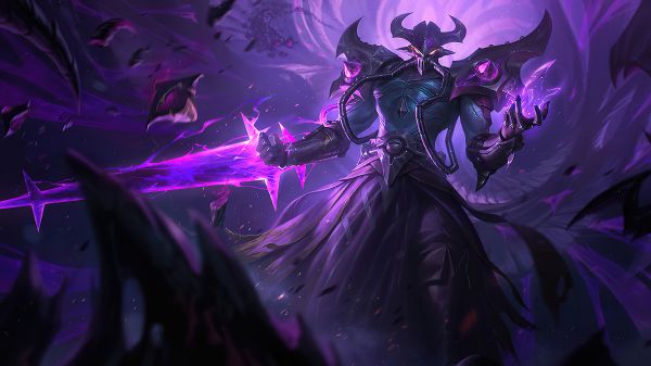 Kassadin League of Legends,League of Legends,Riot Games,4k,digitaalinen taide,GZG