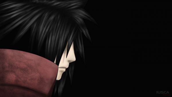 nero,monocromo,Naruto Shippuuden,Uchiha Madara,fotografia,capelli