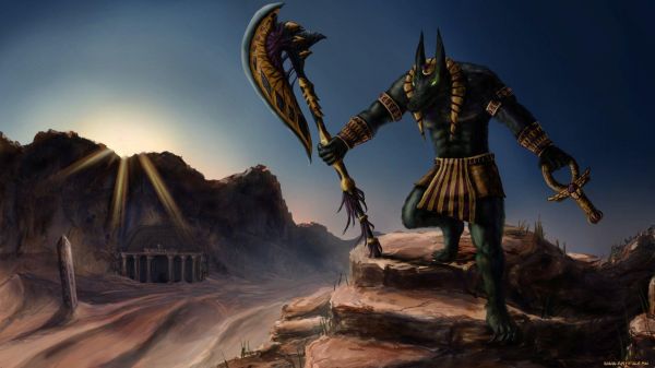 Anubis,egyptisk,Anthro