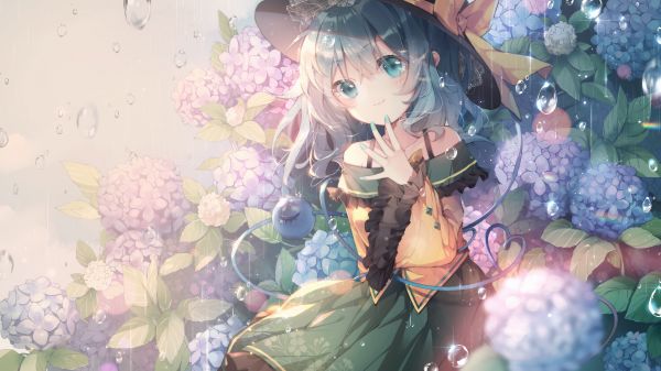 อะนิเมะ,สาวอะนิเมะ,Touhou,Komeiji Koishi