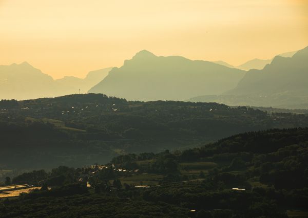 fotografering,natur,udendørs,bjerge,French Alps,bakker