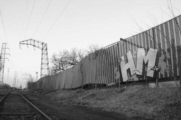 hemel, mannen, wit, zwart, monochroom, architectuur