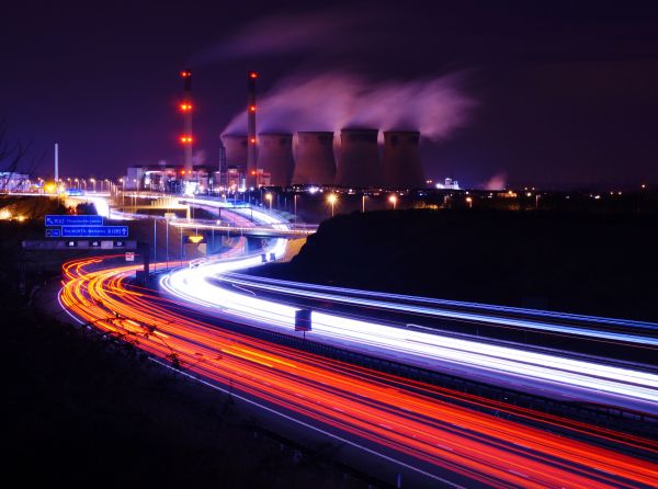 Spojené kráľovstvo,Anglicko,longexposure,priemysel,nightshot,prevádzka