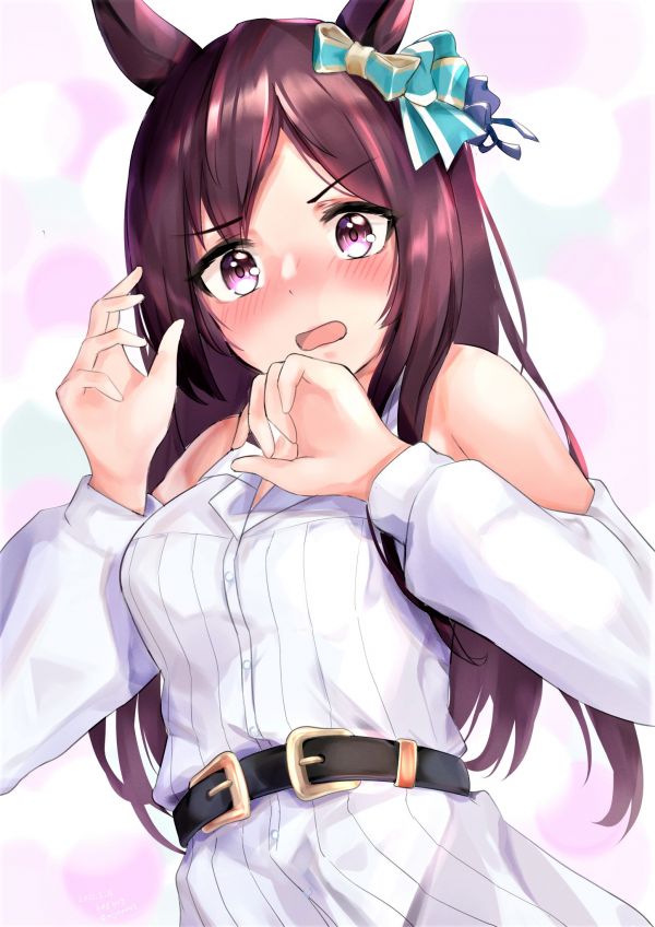 Anime, Anime Mädchen, Uma Musume Pretty Derby, horse girls, Tierohren, Mejiro Dober Uma Musume