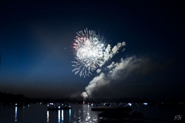 fuochi d'artificio,luglio,July 4th,bandiera americana,Football americano,hamburger