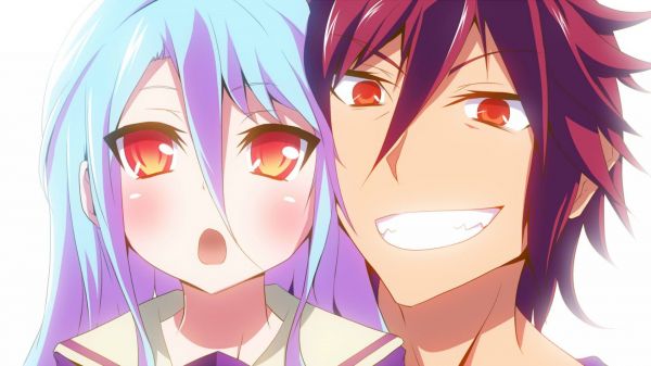 1920x1080 px,Anime,Filles anime,No Game No Life,Shiro No Game No Life,Sora No Game No Life