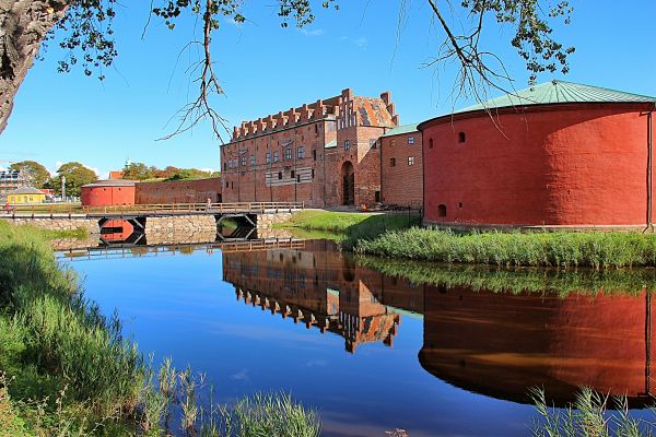 edificio,castillo,Malmo,Slott,Malmón