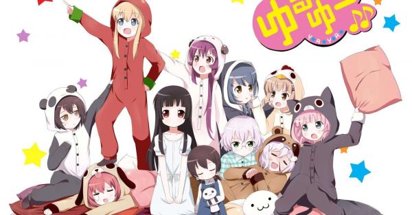 Anime,Meninas anime,Pele branca,Yuru Yuri,kawaii girl,obra de arte