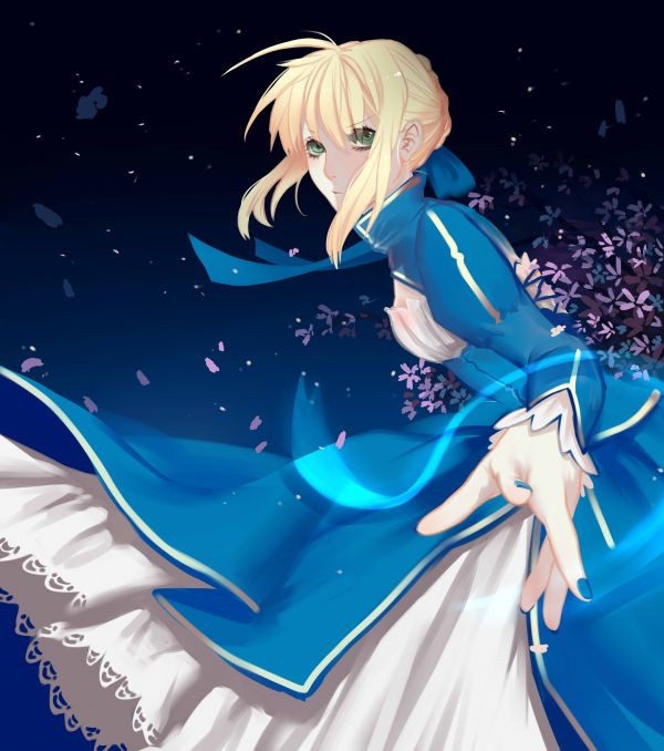 アニメ,アニメの女の子,フェイトシリーズ,運命の夜,フェイトグランドオーダー,Artoria Pendragon