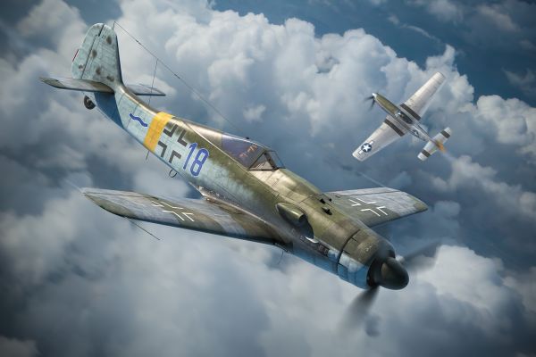 Вторая Мировая Война,Fw 190,Фокке Вульф,Focke Wulf Fw 190,Самолет,Война