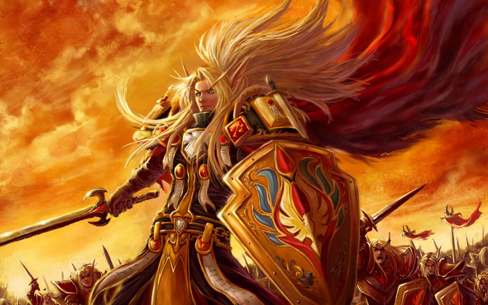 1920x1200 px, πανοπλία, στρατός, Blood Elf, Ιππότης, Warcraft, World of Warcraft