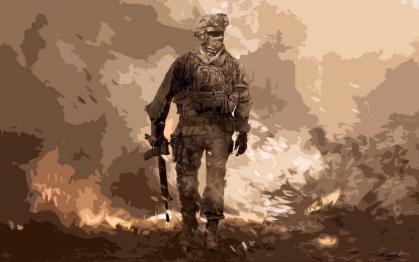 Videopelit,Video Game Art,Call of Duty Modern Warfare 2