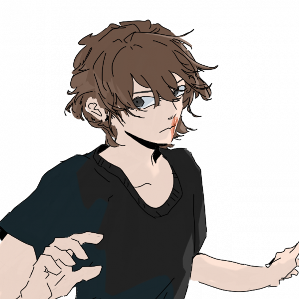 Picrew,Оригинальные персонажи,Боги,порез,брюнетка,черные глаза