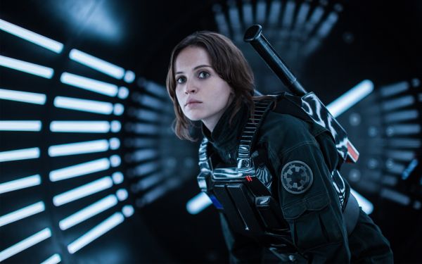 Πόλεμος των άστρων, Rogue Ένα Ένα Star Wars ιστορία, Felicity Jones, Jyn ERSO, γυναίκες, σκοτάδι