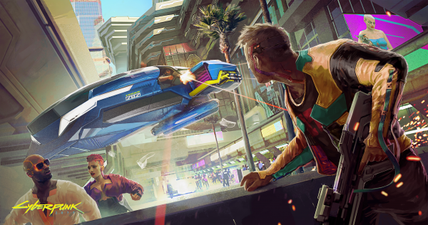 Cyberpunk 2077,CD Projekt RED,ผู้หญิง,แนวคิดศิลปะ