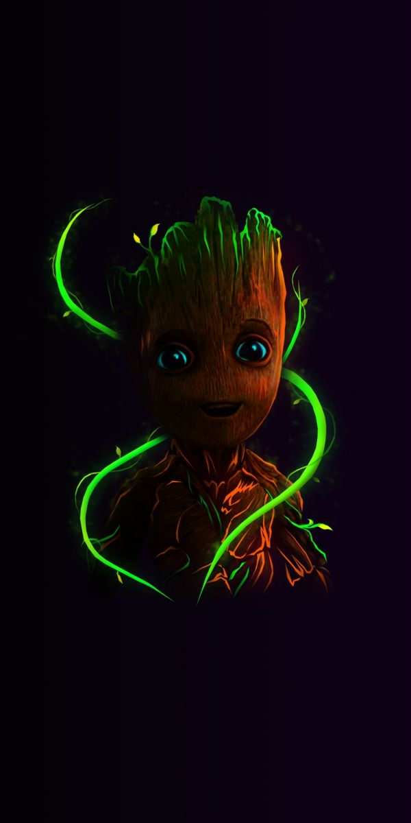 Hiển thị chân dung,Chân dung,truyên tranh Marvel,Hệ thống điện ảnh Marvel,Neon,Groot