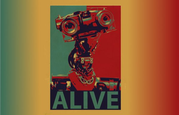 1914x1236 px,artwork,concept kunst,Johnny 5,leven,films