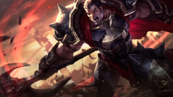 League of Legends,Darius,i fumetti,Noxus,immagine dello schermo,condottiero