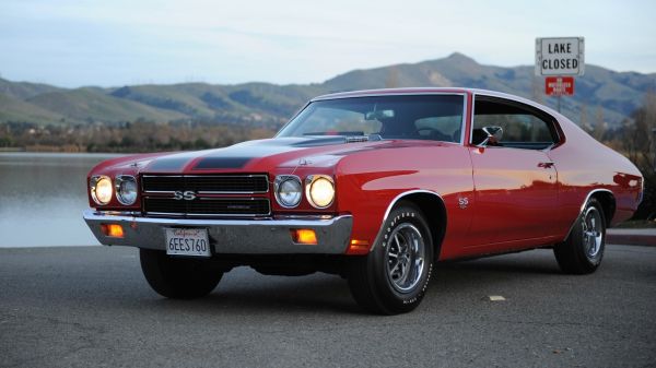 carro,Chevrolet Chevelle,Chevrolet,vermelho,veículo,1970