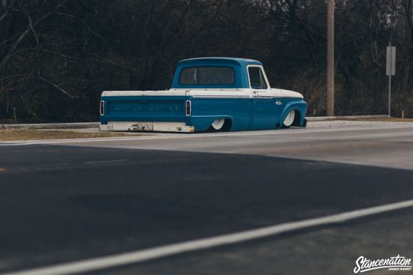 Auto, Fahrzeug, StanceNation, Abholwagen, Ford, Ford F 100