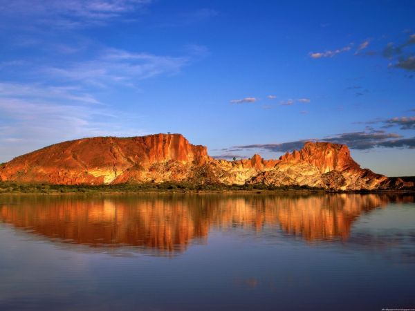 paisaje,colina,rock,mar,lago,agua