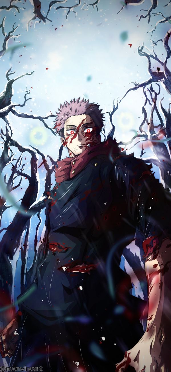 Jujutsu Kaisen,Meninos anime,vincentnoon,Yuji Itadori