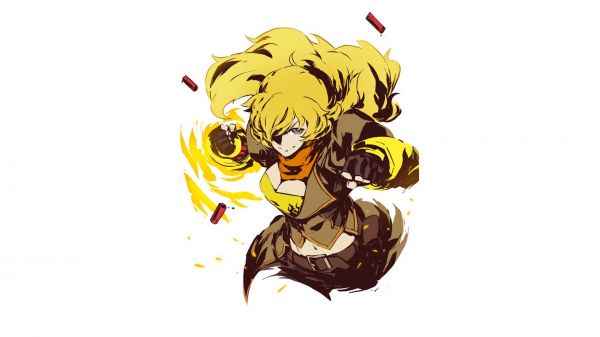 ilustrasi,anime,gambar kartun,RWBY,Yang Xiao Long,gambar