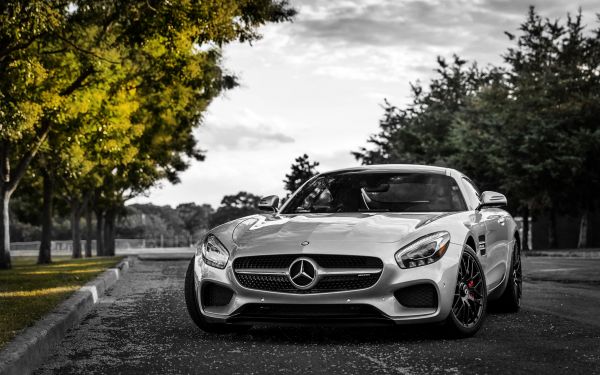 auto, ajoneuvo, Mercedes Benz, urheiluauto, hopea, Mercedes Benz SLS AMG